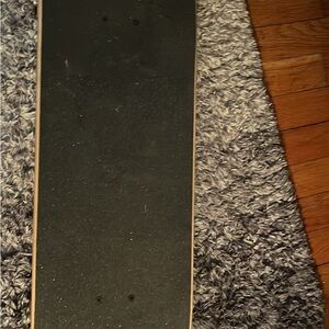Black Skateboard Deck